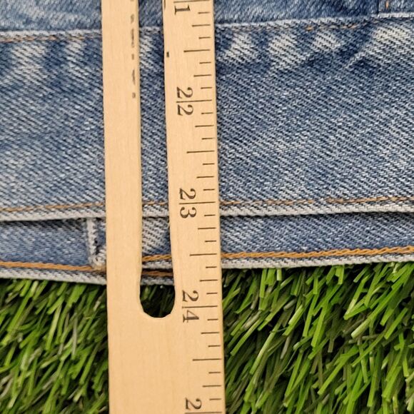 Vintage Rustler Trucker Jacket M/L 21x23 Faded Blue - Picture 11 of 15